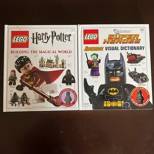 Lego Books Visual Dictionary 2-Pack